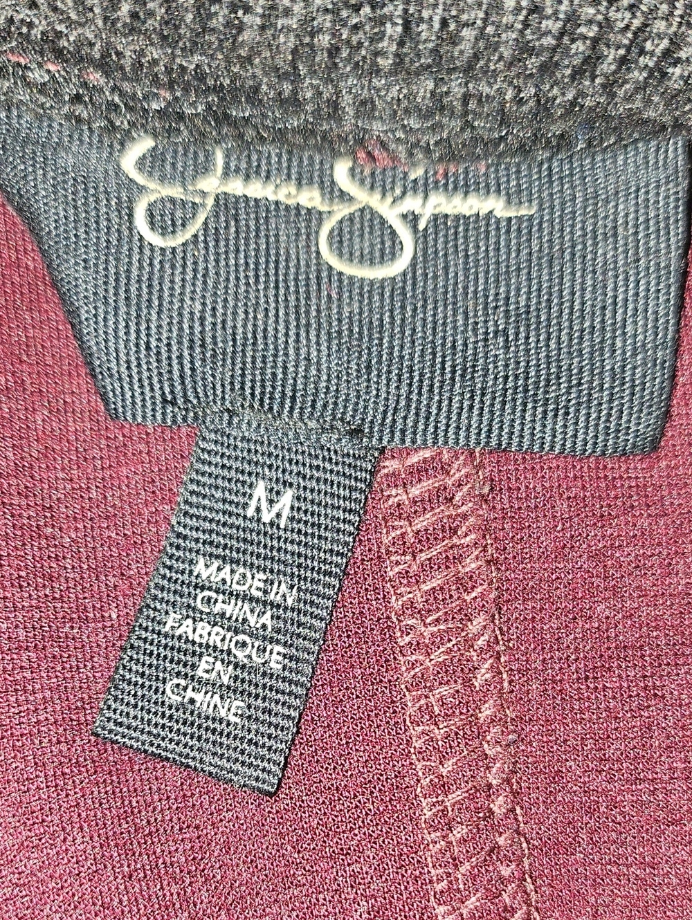 🟢 Jessica Simpson Open Front Draped Cardigan Jacket Medium - Picture 4 of 7